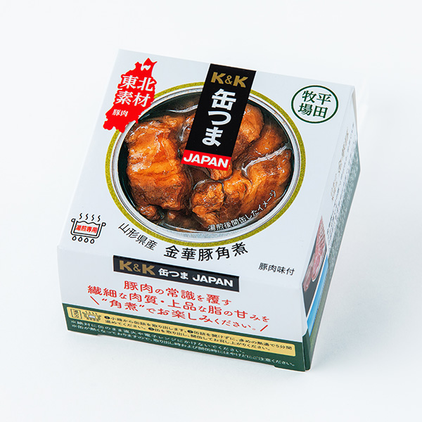 缶つまJAPAN 山形県産 金華豚角煮(150g) [冷蔵便]